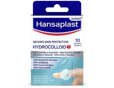 Hansaplast Hydrocolloid Υδροκολλοειδές Επίθεμα Small 10τμχ