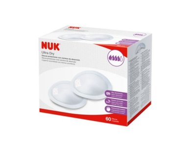 Nuk Ultra Dry,Επιθέματα Στήθους, 60τεμ