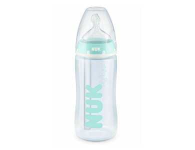 Nuk Anti-Colic Professional, Πλαστικό Μπιμπερό Κατά των Κολικών με Θηλή Σιλικόνης 0-6 μηνών, 300ml