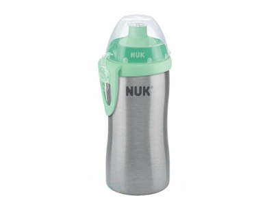 Nuk First Choice Junior Cup Ανοξείδωτο Παγουράκι με Στόμιο 18m+, 215ml