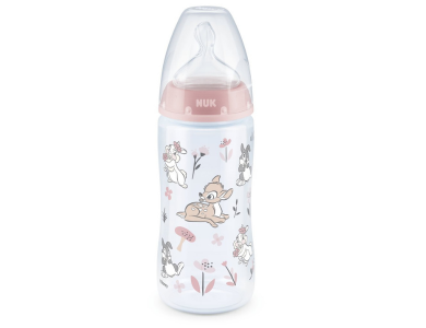 Nuk Disney Classics First Choice Plus, Μπιμπερό με Θηλή Σιλικόνης 6-18m, 300ml