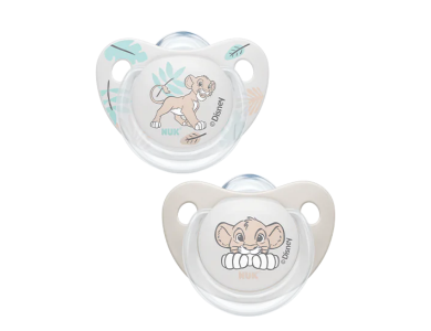 Nuk Disney The Lion King, Πιπίλες Σιλικόνης 6-18 μηνών, 2τεμ