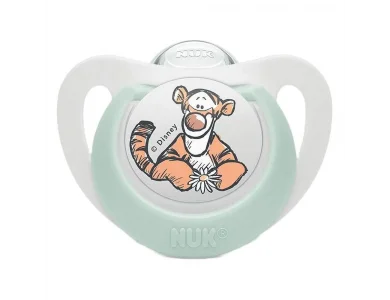 Nuk Star Disney, Πιπίλα Σιλικόνης με Θήκη 0-6m, 1τεμ