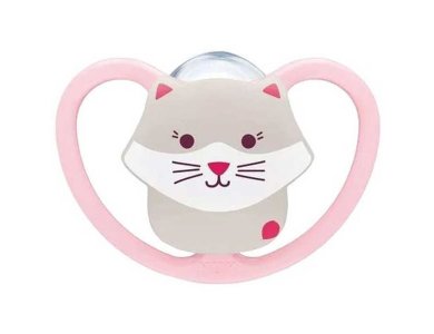 NUK Perfect Match Air Πιπίλα Σιλικόνης με Θήκη 6-18m, 1τμχ