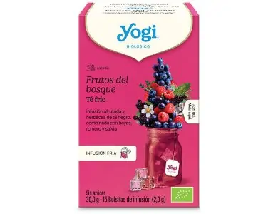 Yogi Tea Cold Brew Βιολογικό Τσάι Φρούτα του Δάσους 15x2g