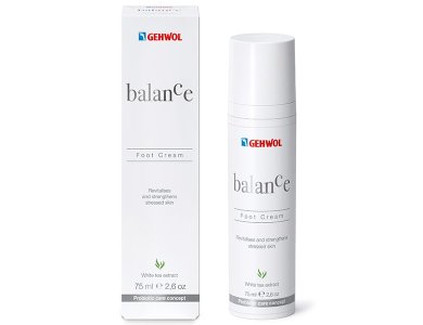 Gehwol Balance Foot Cream, Κρέμα Ποδιών με Προβιοτικά για Ενυδάτωση & Ισορροπία της Επιδερμίδας, 75ml
