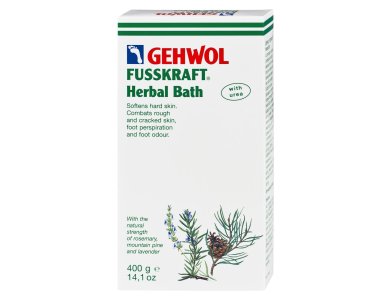 Gehwol Fusskraft Herbal Bath, Ποδόλουτρο με Αρωματικά Βότανα, 400gr