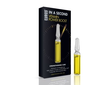 Eubos In a Second Vitamin Power Boost, Φόρμουλα Αναζωογόνησης & Ενδυνάμωσης, 7x2ml