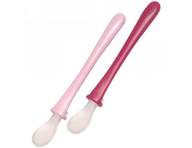 Mam Silicone Spoon, Κουτάλια Σιλικόνης, 6m+, 2τμχ