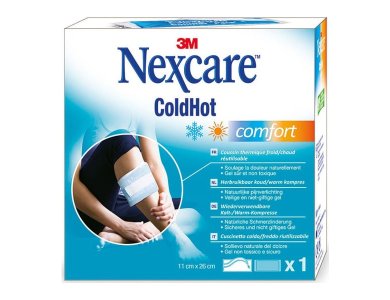 Nexcare Coldhot Comfort Παγοκύστη & Θερμοφόρα Πολλαπλών Χρήσεων για Φυσική Ανακούφιση από τον Πόνο 11cm x 26cm, 1τμχ