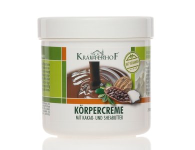 Krauterhof Κρέμα Σώματος με Βούτυρο Κακάο & Καριτέ Συμπληρωματική Αγωγή για Αδυνάτισμα, Σύσφιξη & Ραγάδες, 250ml