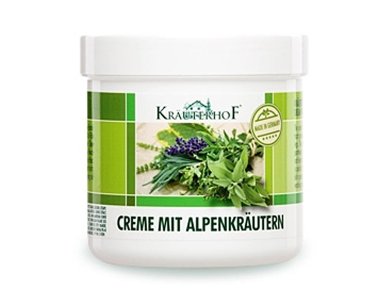 Krauterhof Κρέμα Ποδιών με Βότανα των Άλπεων με Αντισηπτική, Καταπραϋντική & Θρεπτική Δράση, 250ml