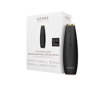 Geske MicroCurrent Face-Lift Pen, Συσκευή Κατά της Γήρανσης της Επιδερμίδας, Gray, 6 In 1