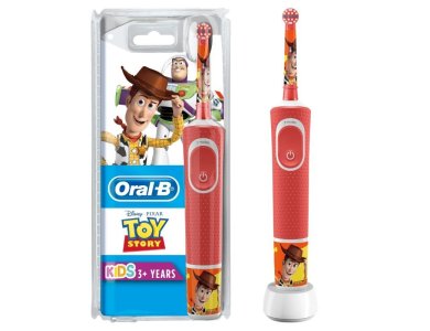 Oral-B Vitality Kids Promo Ηλεκτική Οδοντόβουρτσα Toy Story 3+ Ετών & Θήκη Ταξιδίου, 1τμχ