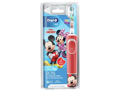 Oral-B Mickey Παιδική Ηλεκτρική Οδοντόβουρτσα για Παιδιά 3+ Ετών, 1τμχ