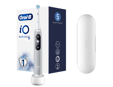 Oral-B iO Series 6 Grey Opal Ηλεκτρική Οδοντόβουρτσα, 1τεμ
