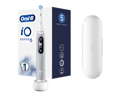 Oral-B iO Series 6 Grey Opal Ηλεκτρική Οδοντόβουρτσα, 1τμχ