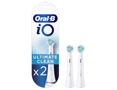 Oral-B iO Ultimate Clean White Κεφαλές Βουρτσίσματος, 2τμχ