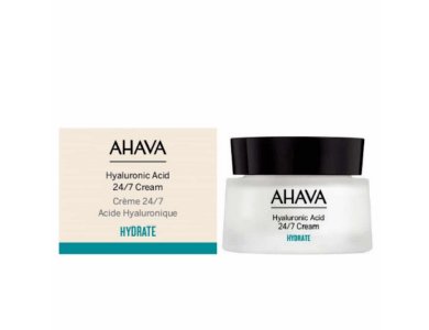 Ahava Hyaluronic Acid 24/7 Cream, Ενυδατική Κρέμα με Υαλουρονικό Οξύ, 50ml