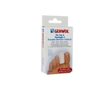 Gehwol Toe Cap G Small, Σκουφάκι δακτύλων ποδιού τύπου G Μικρού μεγέθους, 2τμχ