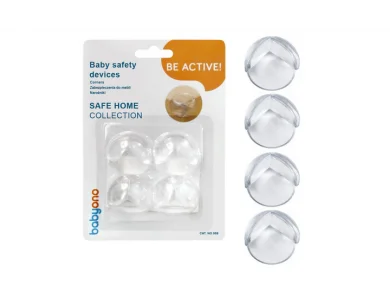 Babyono Προστατευτικά για γωνίες απο σιλικόνη, 4τμχ