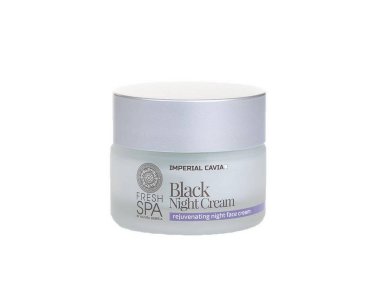 Natura Siberica Fresh Spa Imperial Caviar  Black Night face Cream, Αναζωογονητική κρέμα νύχτας προσώπου, 50 ml