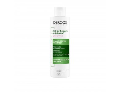 Vichy Dercos Anti-Dandruff Shampoo, Σαμπουάν Χωρίς Άλατα Για Την Ρύθμιση Της Ξηροδερμίας Και Της Πιτυρίδας, 200ml