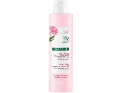 Klorane Milky Silky with Organic Peony, Γαλάκτωμα Καθαρισμού για Ευαίσθητες Επιδερμίδες 200ml