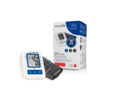 Microlife BP B2 Basic Pad Blood Pressure Monitor IHB, Αυτόματο Ψηφιακό Πιεσόμετρο Μπράτσου, 1τμχ