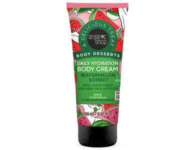 Organic Shop by Natura Siberica Body Desserts Ultra Softening, Body Cream Watermelon Sorbet Κρέμα Σώματος, 150ml