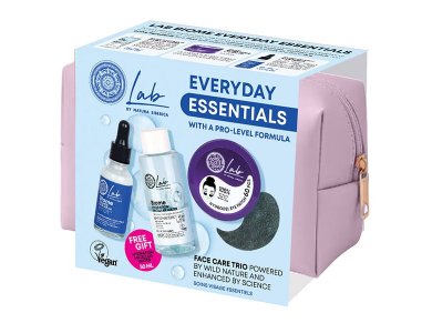 Natura Siberica Promo Lab Biome Everyday Essentials Balance Ορός Προσώπου, 30ml, Super Tonic Επιθέματα Ματιών, 60τεμ, Δώρο Hydration Micellar Water, 50ml & Δώρο Νεσεσέρ, 1τεμ, 1σετ