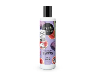 Natura Siberica Volumizing Shampoo Fig & Rosehip, Σαμπουάν Όγκου για Λιπαρά Μαλλιά, 280m