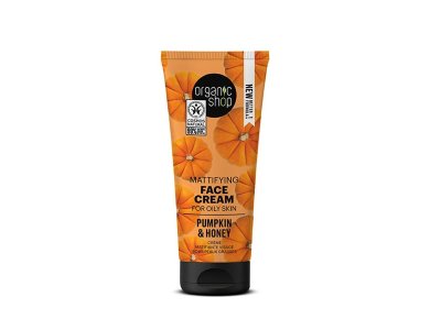 Natura Siberica Mattifying Face Cream Pumpkin & Honey Κρέμα Προσώπου για Ματ Αποτέλεσμα, 50ml