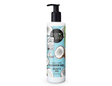 Natura Siberica Daily Care Shower Gel Coconut & Shea, Καθημερινό Αφρόλουτρο, 280ml