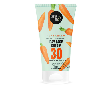 Natura Siberica Sunscreen Αντηλιακή Κρέμα Προσώπου με Καρότο SPF30, 50ml