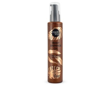 Natura Siberica Body Shimmer Oil Chocolate & Mango Ιριδίζον Λάδι Σώματος, 100ml