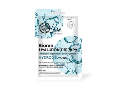 Natura Siberica Lab Biome Hyaluron Therapy Hydrogel Μάσκα Προσώπου με Υαλουρονικό, 1τμχ