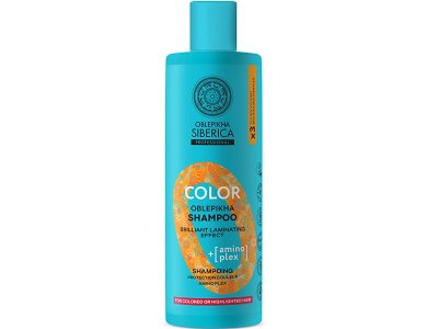Natura Siberica Oblepikha Color Shampoo, Σαμπουάν Μαλλιών για Προστασία Χρώματος, 400ml