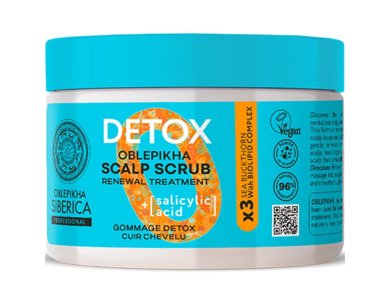 Natura Siberica Oblepikha Detox Scalp Scrub, Μαλλιών, 300ml