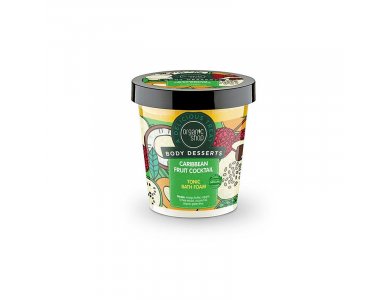 Organic Shop Body Desserts Caribbean Fruit Coctail, Τονωτικό Αφρόλουτρο, 450ml