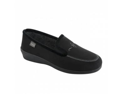 Scholl Tiguana, Γυναικεία Ανατομική Παντόφλα Χρώμα Μαύρο, Νο40