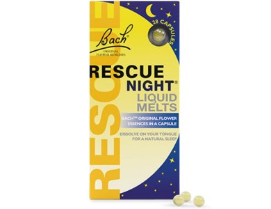 Power Health Bach Rescue Night Liquid Melts με Έλαιο Σταφυλιού, 28caps