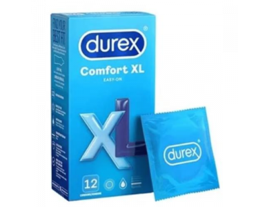 Durex Comfort Xl Extra Large Προφυλακτικά 12τμχ