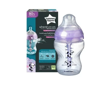 Tommee Tippe Closer to Nature Advanced Anti-Colic Μπιμπερό Μικρής Ροής 0m+, 260ml