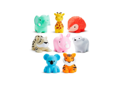 Munchkin Wild 8 Bath Squirts, Μπουγελόφατσες, 8τμχ