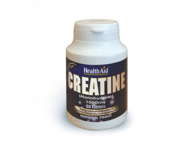 Health Aid Creatine Monohydrate 1000mg, 60tabs