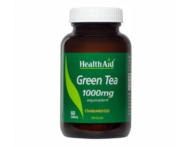 Health Aid Green Tea 1000mg, 60tabs