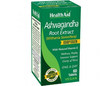Health Aid Ashwagandha Root Extract, 60tabs