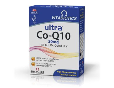 Vitabiotics Ultra Co-Q10 50mg Premium Quality Συνένζυμο Q10, 60τμχ