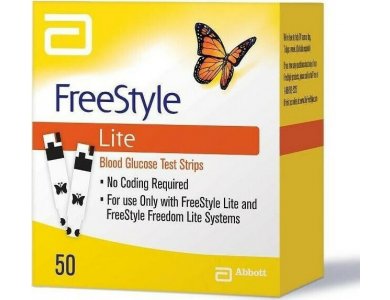 Abbott FreeStyle Lite, Ταινίες μέτρησης Γλυκόζης αίματος, 50 τμχ